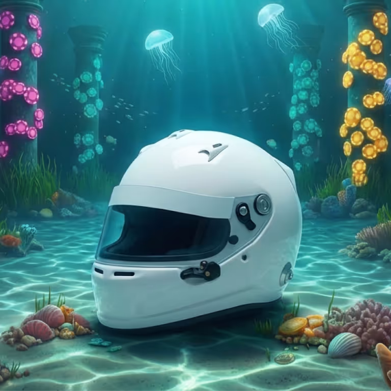 Rainbet Casino featuring a poker table stacked with chips and cards in a modern high-rise lounge overlooking the city skyline.